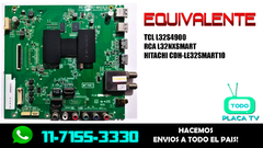 PLACA MAIN TCL L32S4900 COD: 40-MT56E1-MAG2LG