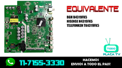 PLACA MONOPLACA BGH B4319FK5 COD: 35023902