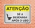 Placa Atenção Dê a descarga após o uso (AT06) - comprar online