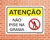 Placa Atenção Não pise na grama. (AT15) - comprar online