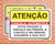 Placa Atenção Cancela Automática. Aguarde a sua vez! (AT27)