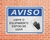 Placa Aviso Limpe o equipamento depois de usar (AV10) - comprar online