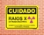 Placa Cuidado Raios X (CU04)