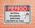 Placa Perigo Material Inflamável Mantenha Distante do Fogo (Cod: PE04) - comprar online