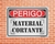 Placa Perigo Material Cortante (Cod: PE14) - comprar online