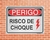 Placa Perigo Risco de Choque (Cod: PE15) - comprar online