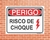 Placa Perigo Risco de Choque (Cod: PE15) na internet