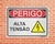 Placa Perigo Alta Tensão (Cod: PE26) - comprar online