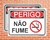 Placa Perigo Não fume (Cod: PE28)