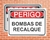 Placa Perigo Bombas de Recalque (Cod: PE35)