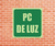 Placa de Identificação do Pc de Luz (EQPL) - Placas Prontas 