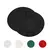 Kit 2 Capas Para Sousplat Liso Elegante Macio Redondo 35cm - loja online