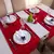 Kit 2 Caminho De Mesa Macio Tecido Oxford Decoração 130x40cm - loja online