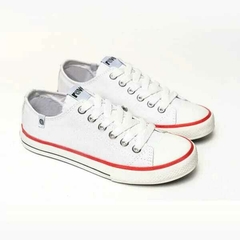 Zapatilla de lona Rave blanca - comprar online