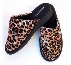 Pantufla plush print - comprar online