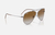 ÓCULOS DE SOL RAY BAN 0101-101 AVIATOR REVERSE POLIDO CHUMBO - loja online