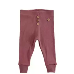 Leggins BB Morley con Botones (Rosa Viejo)