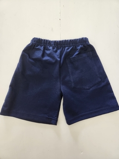 Pantalon Unisex Short Rústico ECONOMICO (Azul Marino) Escolar - comprar online