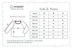 Sweater Nene Lea con Mangas Combinadas (Gris con Negro) en internet