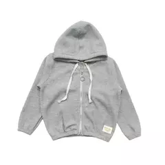 Campera Niños Panal Perla (Gris) Unisex