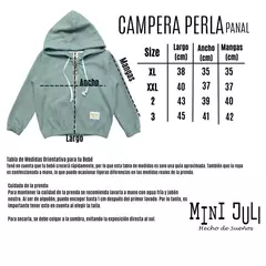 Campera Niños Panal Perla (Gris) Unisex - comprar online