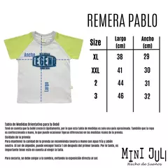 Remera Nene/Bebe MC Estampa LEGEND (Blanco) - comprar online