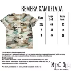 Remera Nene MC Camuflada (Beige) - comprar online