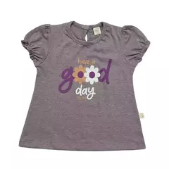 Remera Nena/Beba MC Good Day (Lila)