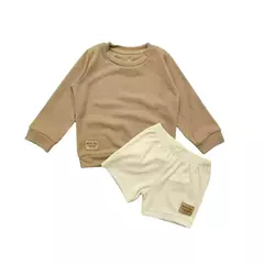 Conjunto Niños Atila Panal (Camel y Crudo)