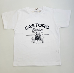 Remera Nene MC Castoro (Blanca)