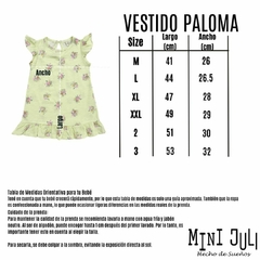 Vestido Beba Paloma (Estampado) - comprar online