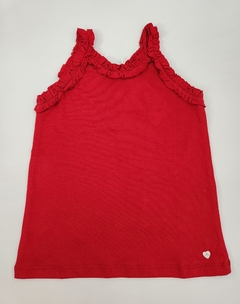 Remera Nena Musc con Mini Voladitos (Rojo)