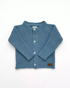 Cardigan BB Acrilico Dralon (Azul Aero)