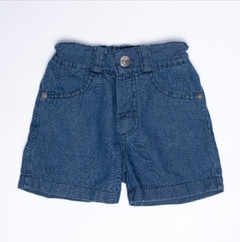 Bermuda Bebe Short Jeans (Azul)