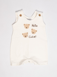 Enterito BB Bretel Hello Cutie (Natural)