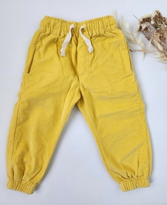 Babucha Bebes Corderoy (Amarillo)