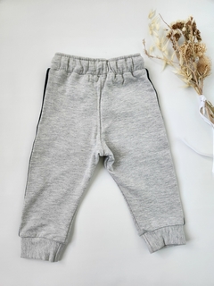 Babucha Bebe Tiras (Gris melange) - comprar online