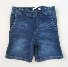 Bermuda Nene Jeans con Elastico (Azul)