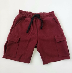 Bermuda Nene Rustica Cargo Tex fit (Bordo)