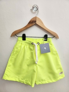 Traje de Baño Nene Short Castoro (Amarillo)