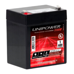 Bateria Estacionária UNIPOWER VRLA 12V 5Ah Mod.UP1250