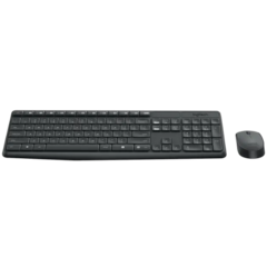 TECLADO E MOUSE SEM FIO LOGITECH MK235 - comprar online