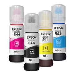 Kit GarrafaT544 para Ecotank Preto, Ciano, Magenta, Amarelo - Epson - comprar online