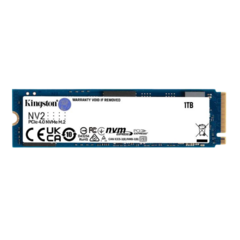 Kingston SSD de 1TB padrão NV2 formato M.2 2280 NVMe 4.0 ultra rápido - comprar online