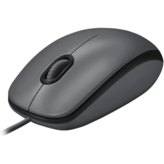 MOUSE COM FIO LOGITECH M100 - Preto na internet