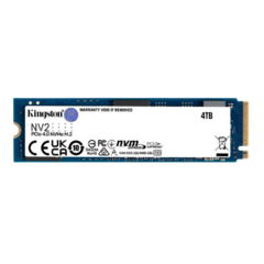 Kingston SSD de 4TB padrão NV2 formato M.2 2280 NVMe 4.0 ultra rápido - comprar online