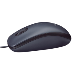 MOUSE COM FIO LOGITECH M90 - Cinza na internet