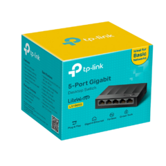 Switch Gigabit TP-LINK de Mesa com 5 portas - LS1005G na internet