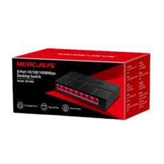 Switch Gigabit Mercusys de 8 Portas 10/100/1000 Mbps - MS108G na internet