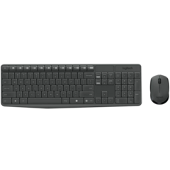 TECLADO E MOUSE SEM FIO LOGITECH MK235